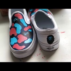 Vans Bape Customization